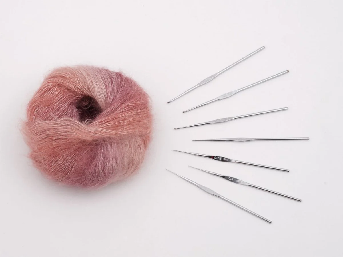 addi Pur Fine Yarn Crochet Hook 13 cm | 0.5-1.0 mm | 130-7 - Image 3