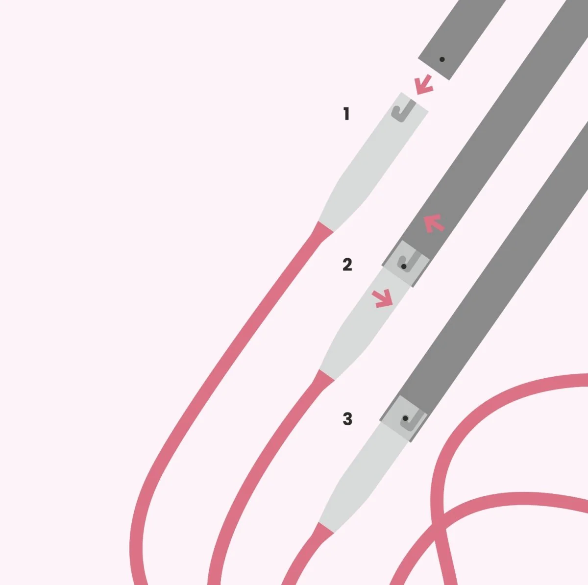 addi Click Unicorn Lace Long Set - Interchangeable Knitting Needle Kit - Image 9