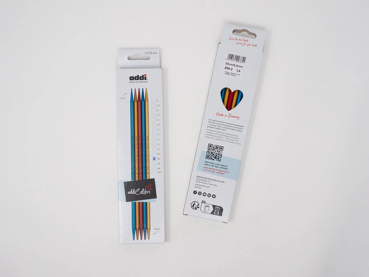 addiColibri Needle Set - Lightweight & Colorful Knitting Needles - Image 14