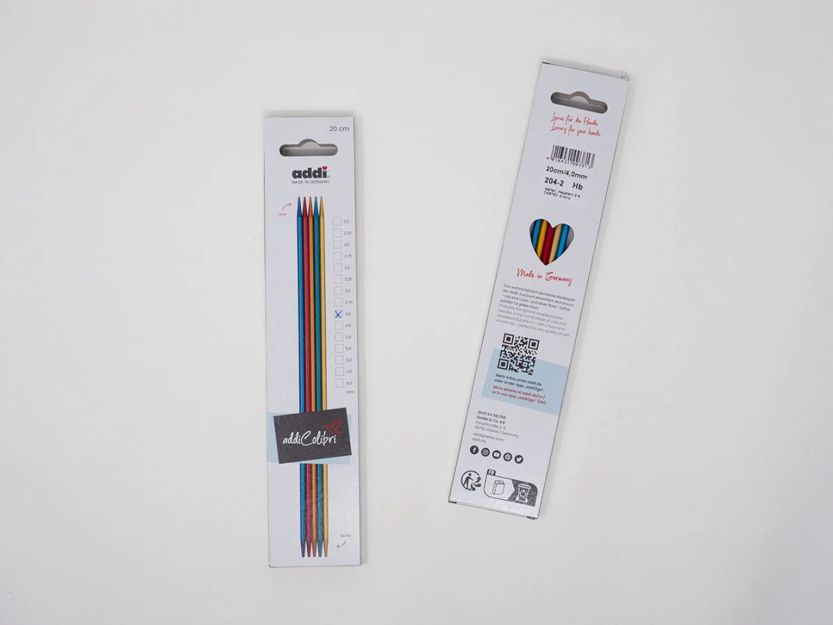 addiColibri Needle Set - Lightweight & Colorful Knitting Needles - Image 15