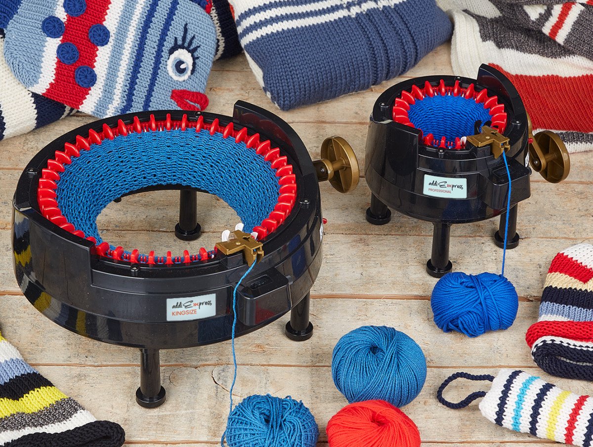 addiExpress King Size Knitting Machine - Create Larger Projects Fast - Image 7