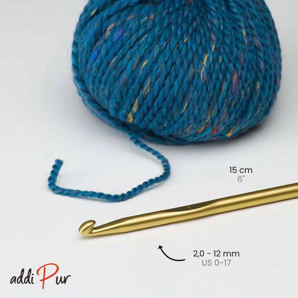 addiPur Wool Crochet Hook - Smooth & Beginner-Friendly Crochet Needle - Image 5