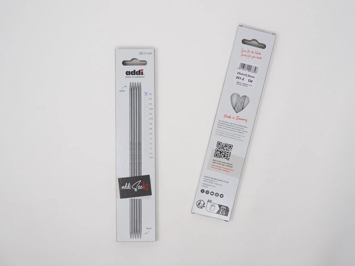 addiSock Needle Set - Lightweight Double-Pointed Needles for Smooth Knitting - Image 5
