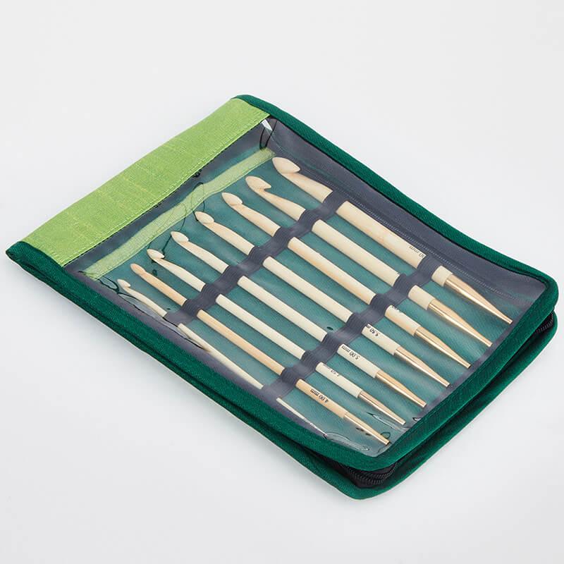 KnitPro Bamboo Interchangeable Afghan / Tunisian Crochet Set (22550) - Image 5