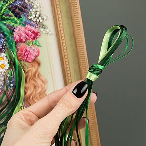 Beadwork kit B-641 "Spring", Bead Embroidery, Needlepoint, Handcraft kit, DIY Beaded Painting 3D, Tapestry Beaded Cross Stitch kit, Beadwork - Image 4