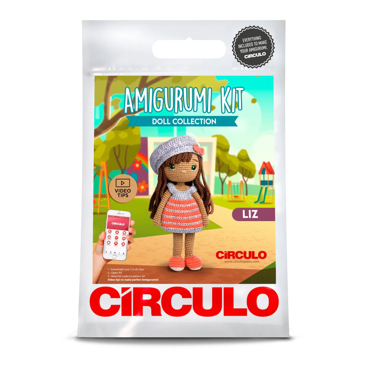 Circulo Amigurumi Doll Kits 05 Liz - Image 3