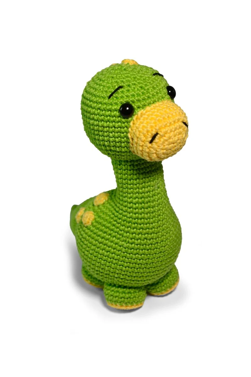 Circulo Amigurumi Kit Baby Dinos Collection - Crochet Kit - Brontosaurus - Image 3