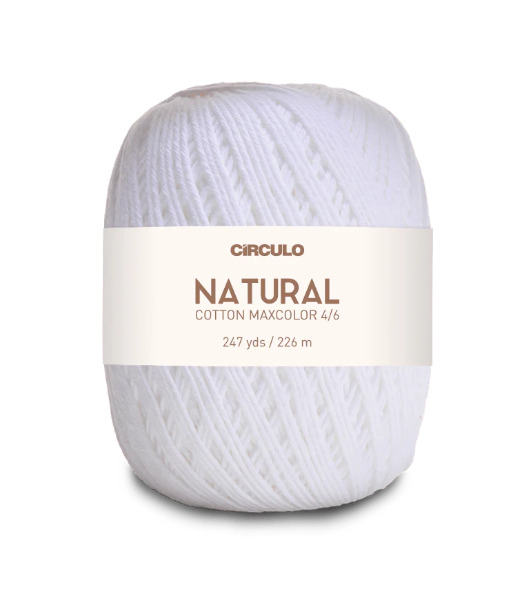 Circulo Natural Cotton Maxcolor (Barroco) 4/6 - 100% Cotton Yarn, 226m/200g - Image 12