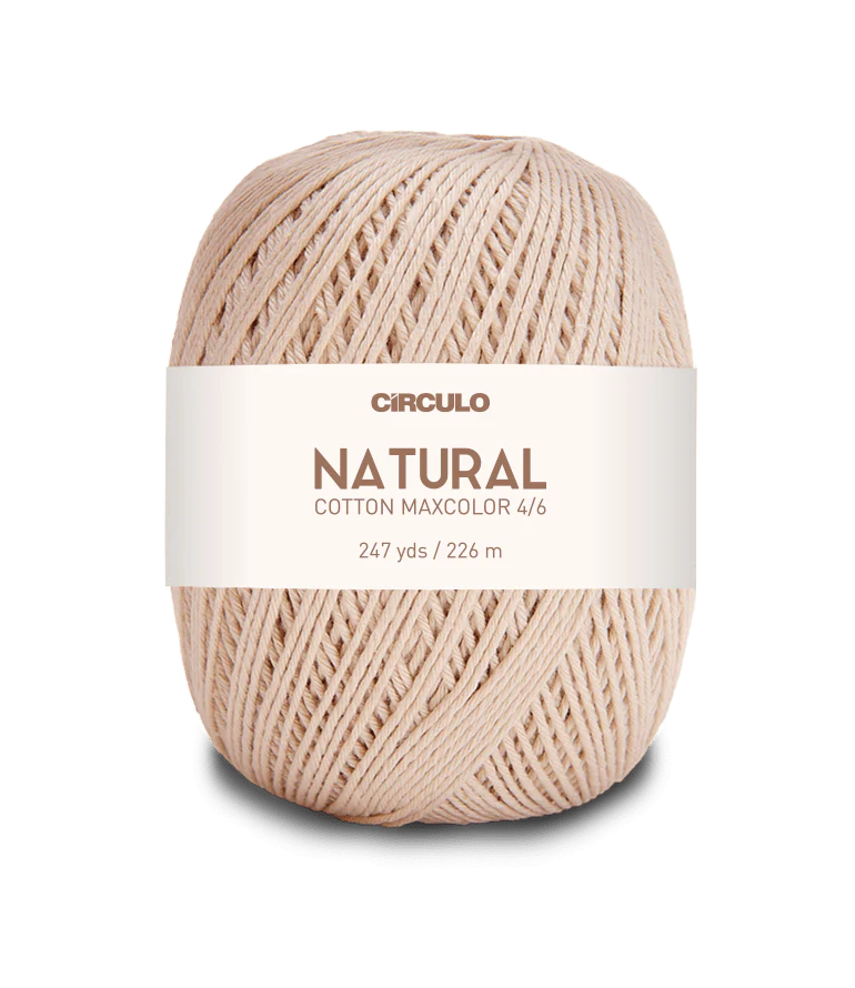 Circulo Natural Cotton Maxcolor (Barroco) 4/6 - 100% Cotton Yarn, 226m/200g - Image 13