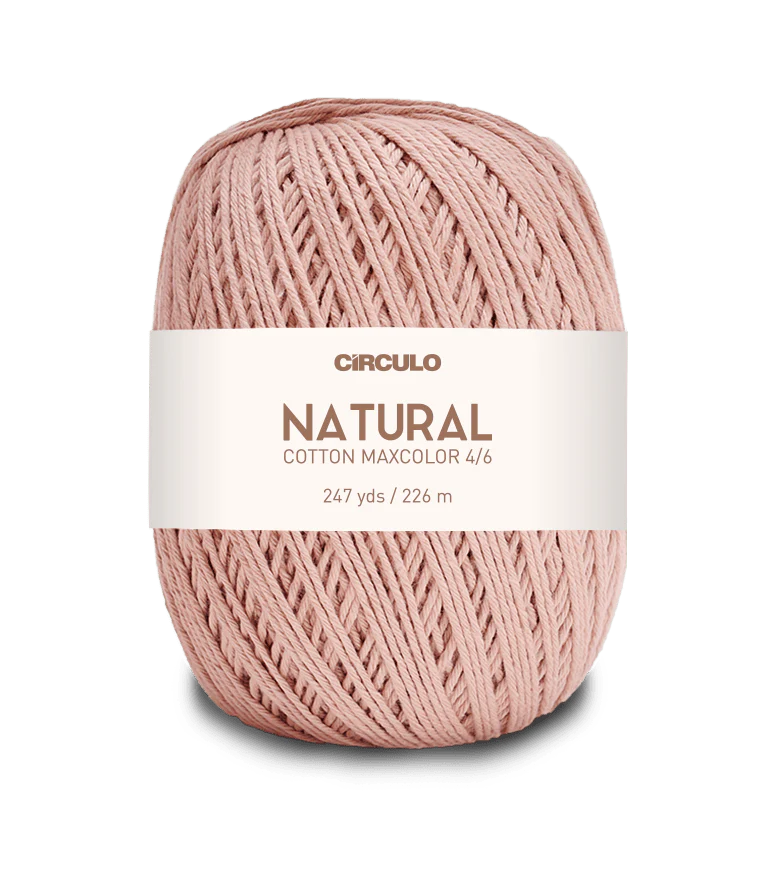 Circulo Natural Cotton Maxcolor (Barroco) 4/6 - 100% Cotton Yarn, 226m/200g - Image 14