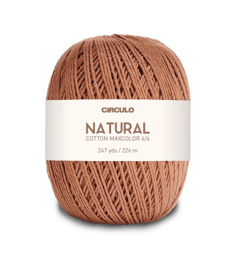 Circulo Natural Cotton Maxcolor (Barroco) 4/6 - 100% Cotton Yarn, 226m/200g - Image 15