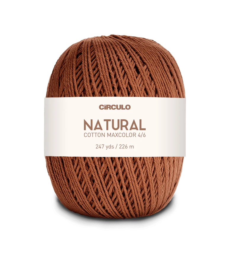 Circulo Natural Cotton Maxcolor (Barroco) 4/6 - 100% Cotton Yarn, 226m/200g - Image 16