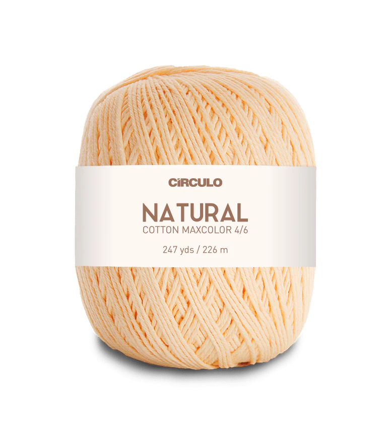 Circulo Natural Cotton Maxcolor (Barroco) 4/6 - 100% Cotton Yarn, 226m/200g - Image 17