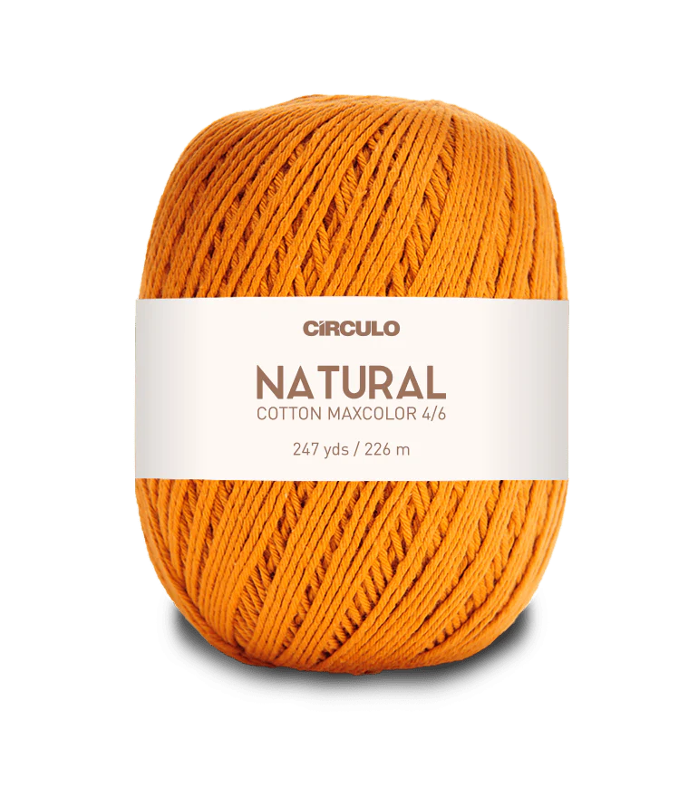 Circulo Natural Cotton Maxcolor (Barroco) 4/6 - 100% Cotton Yarn, 226m/200g - Image 20