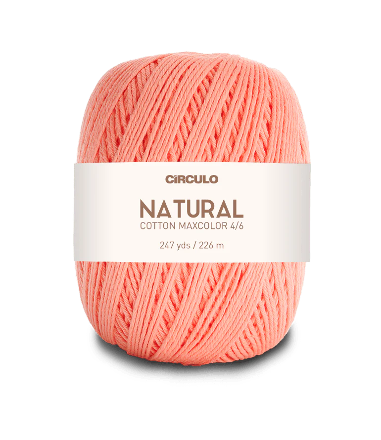 Circulo Natural Cotton Maxcolor (Barroco) 4/6 - 100% Cotton Yarn, 226m/200g - Image 21