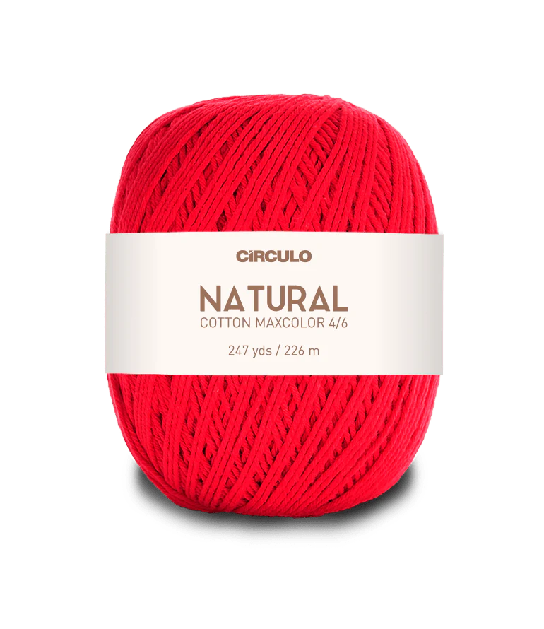 Circulo Natural Cotton Maxcolor (Barroco) 4/6 - 100% Cotton Yarn, 226m/200g - Image 23