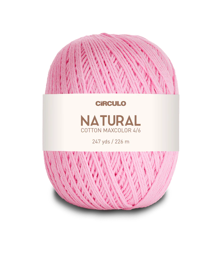 Circulo Natural Cotton Maxcolor (Barroco) 4/6 - 100% Cotton Yarn, 226m/200g - Image 24