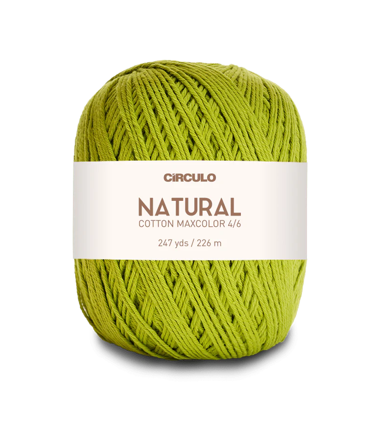 Circulo Natural Cotton Maxcolor (Barroco) 4/6 - 100% Cotton Yarn, 226m/200g - Image 26