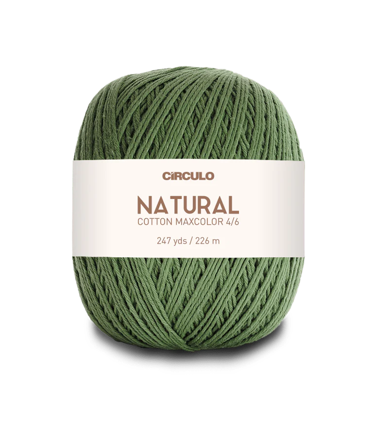 Circulo Natural Cotton Maxcolor (Barroco) 4/6 - 100% Cotton Yarn, 226m/200g - Image 27