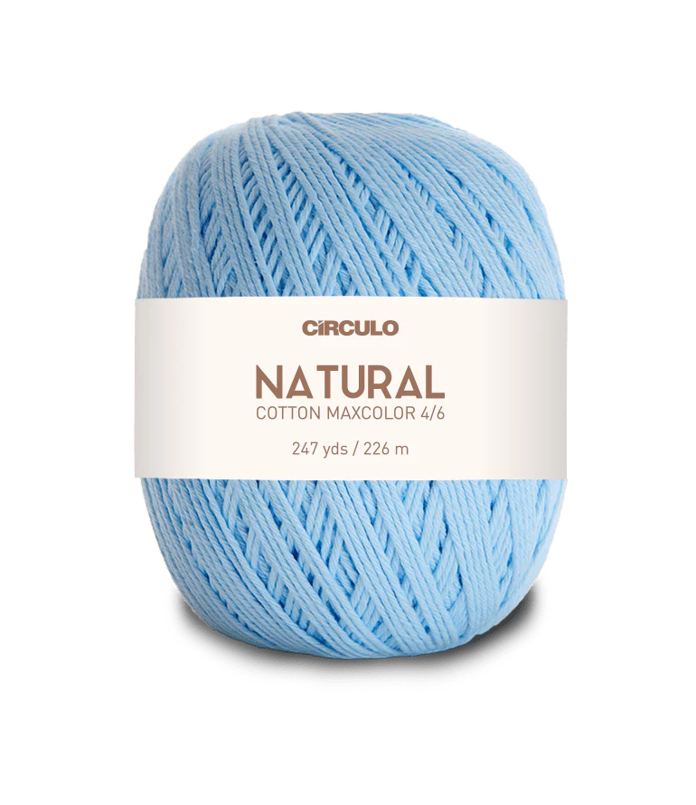 Circulo Natural Cotton Maxcolor (Barroco) 4/6 - 100% Cotton Yarn, 226m/200g - Image 28