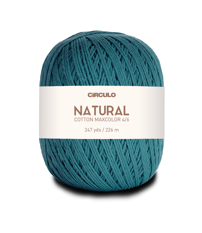 Circulo Natural Cotton Maxcolor (Barroco) 4/6 - 100% Cotton Yarn, 226m/200g - Image 29