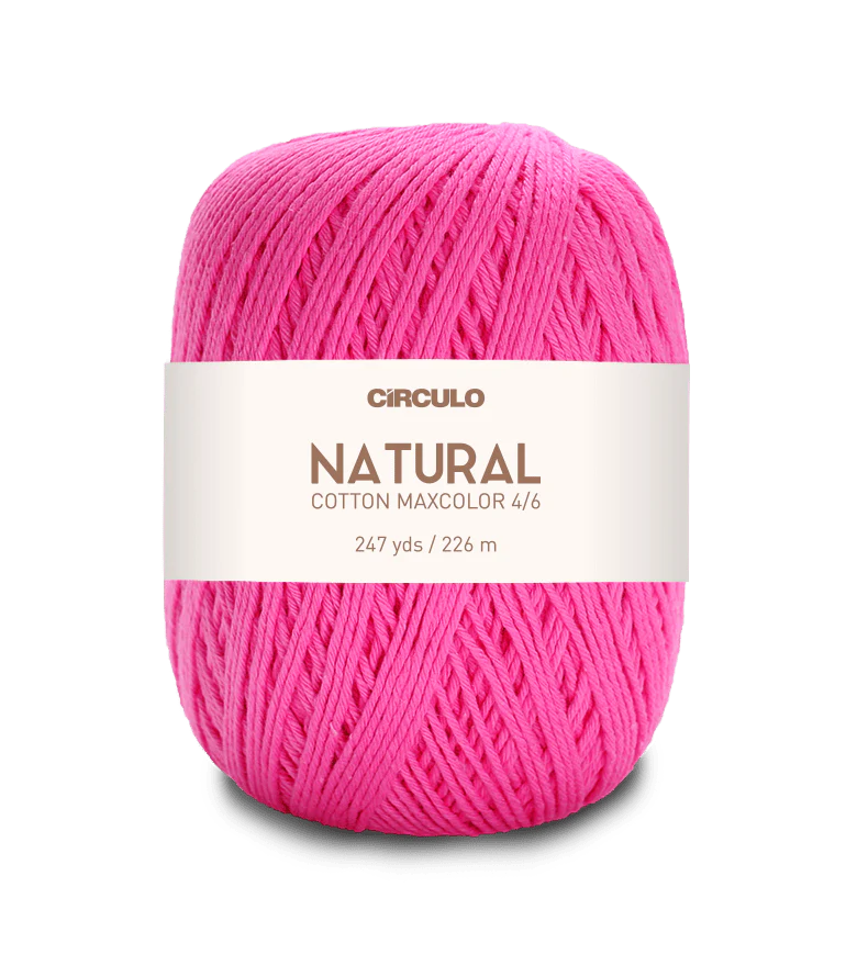Circulo Natural Cotton Maxcolor (Barroco) 4/6 - 100% Cotton Yarn, 226m/200g - Image 32