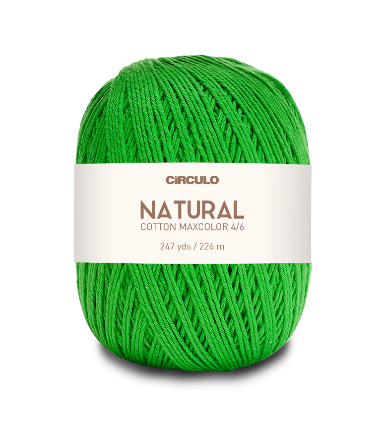 Circulo Natural Cotton Maxcolor (Barroco) 4/6 - 100% Cotton Yarn, 226m/200g - Image 33