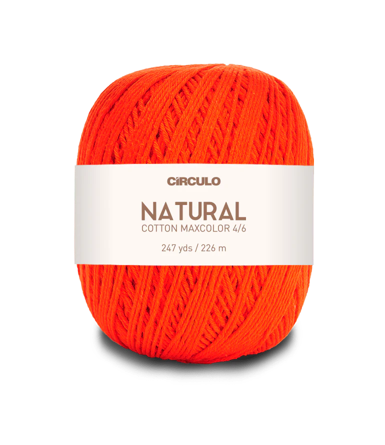 Circulo Natural Cotton Maxcolor (Barroco) 4/6 - 100% Cotton Yarn, 226m/200g - Image 37