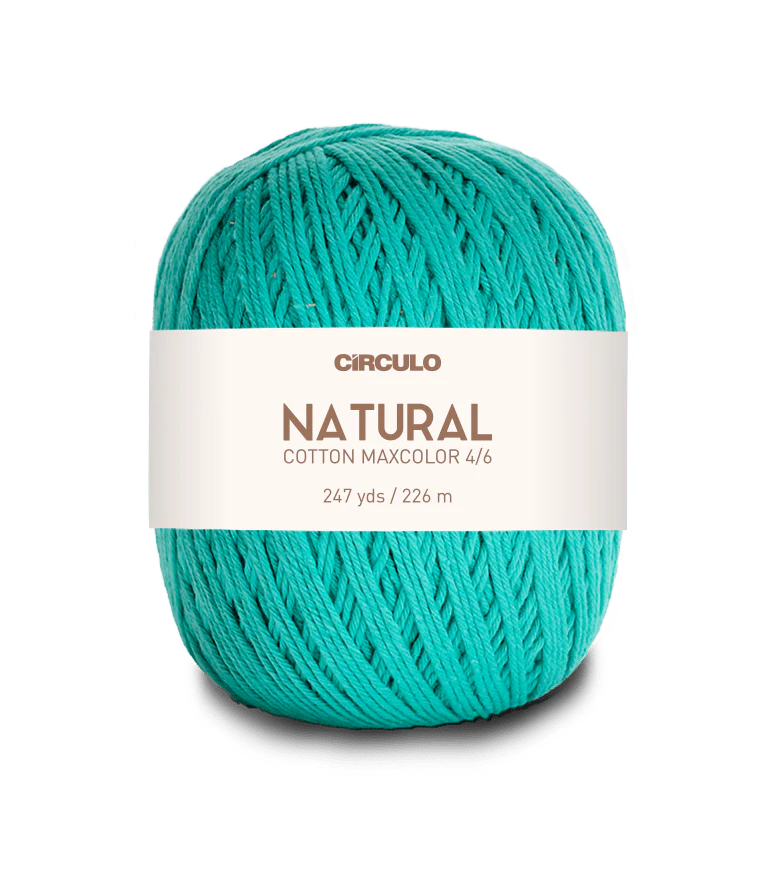 Circulo Natural Cotton Maxcolor (Barroco) 4/6 - 100% Cotton Yarn, 226m/200g - Image 38