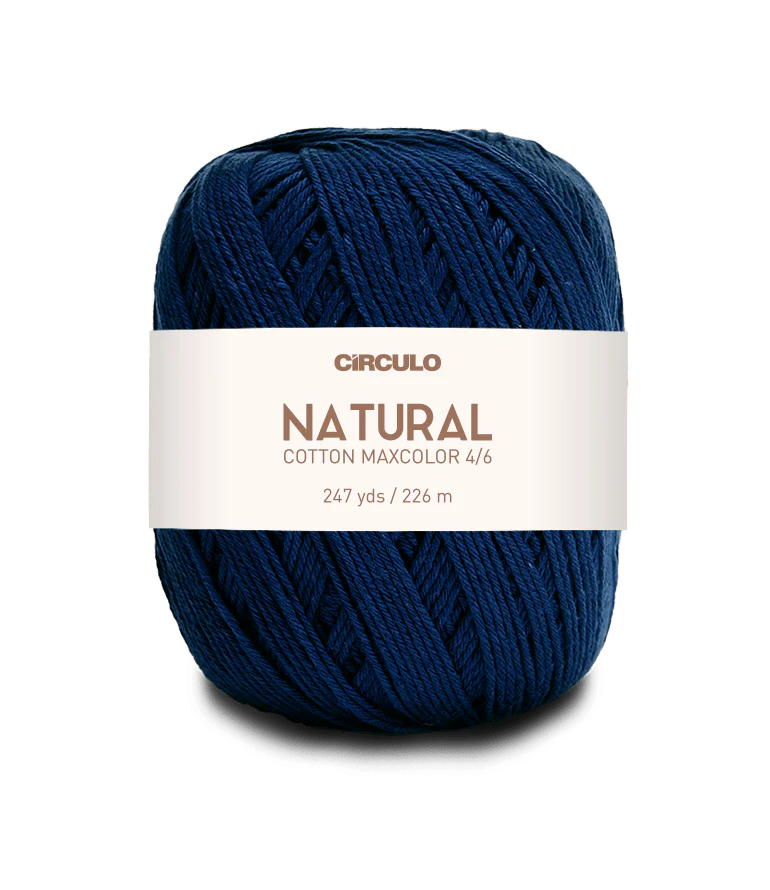 Circulo Natural Cotton Maxcolor (Barroco) 4/6 - 100% Cotton Yarn, 226m/200g - Image 39
