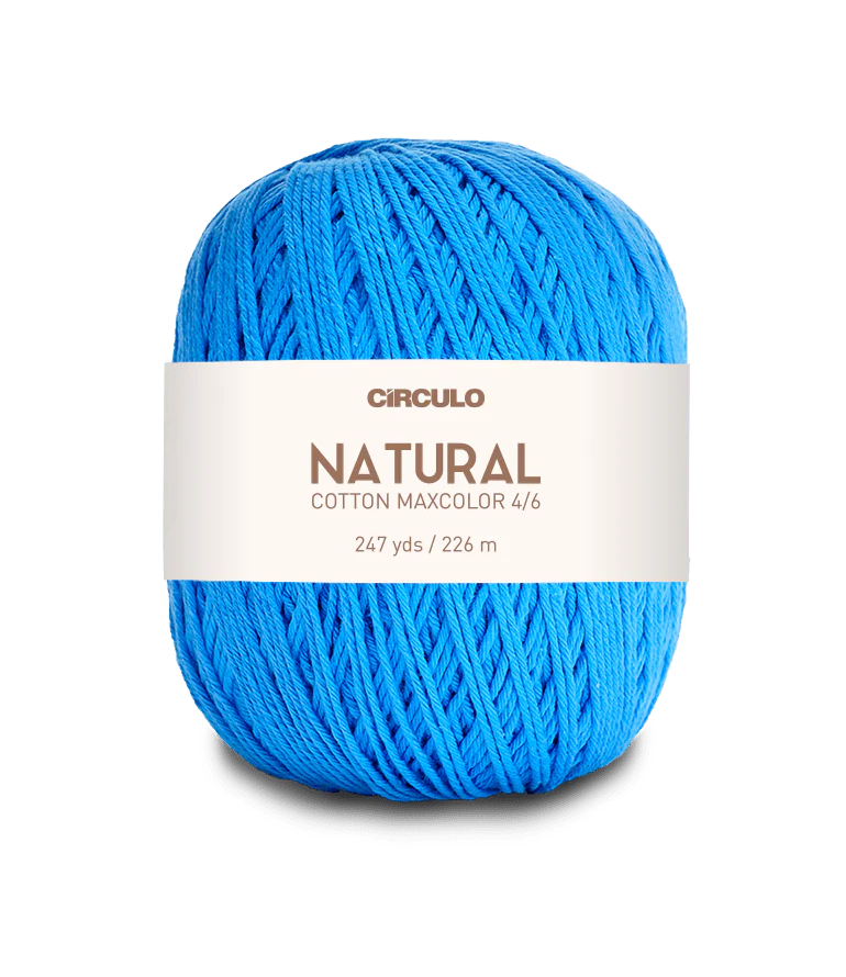 Circulo Natural Cotton Maxcolor (Barroco) 4/6 - 100% Cotton Yarn, 226m/200g - Image 40