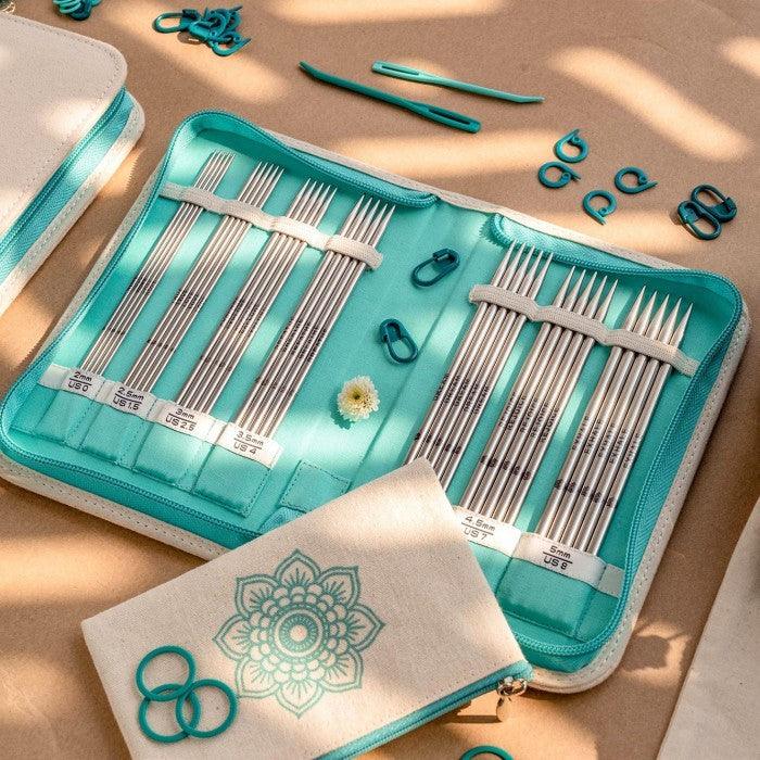 KnitPro MINDFUL Lace Double Pointed Needle Set 15CM (6") - GRATEFUL SET (36331) - Image 3