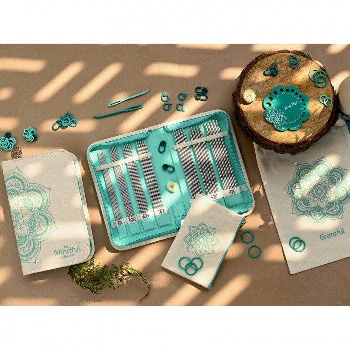 KnitPro MINDFUL Lace Double Pointed Needle Set 15CM (6") - GRATEFUL SET (36331) - Image 4