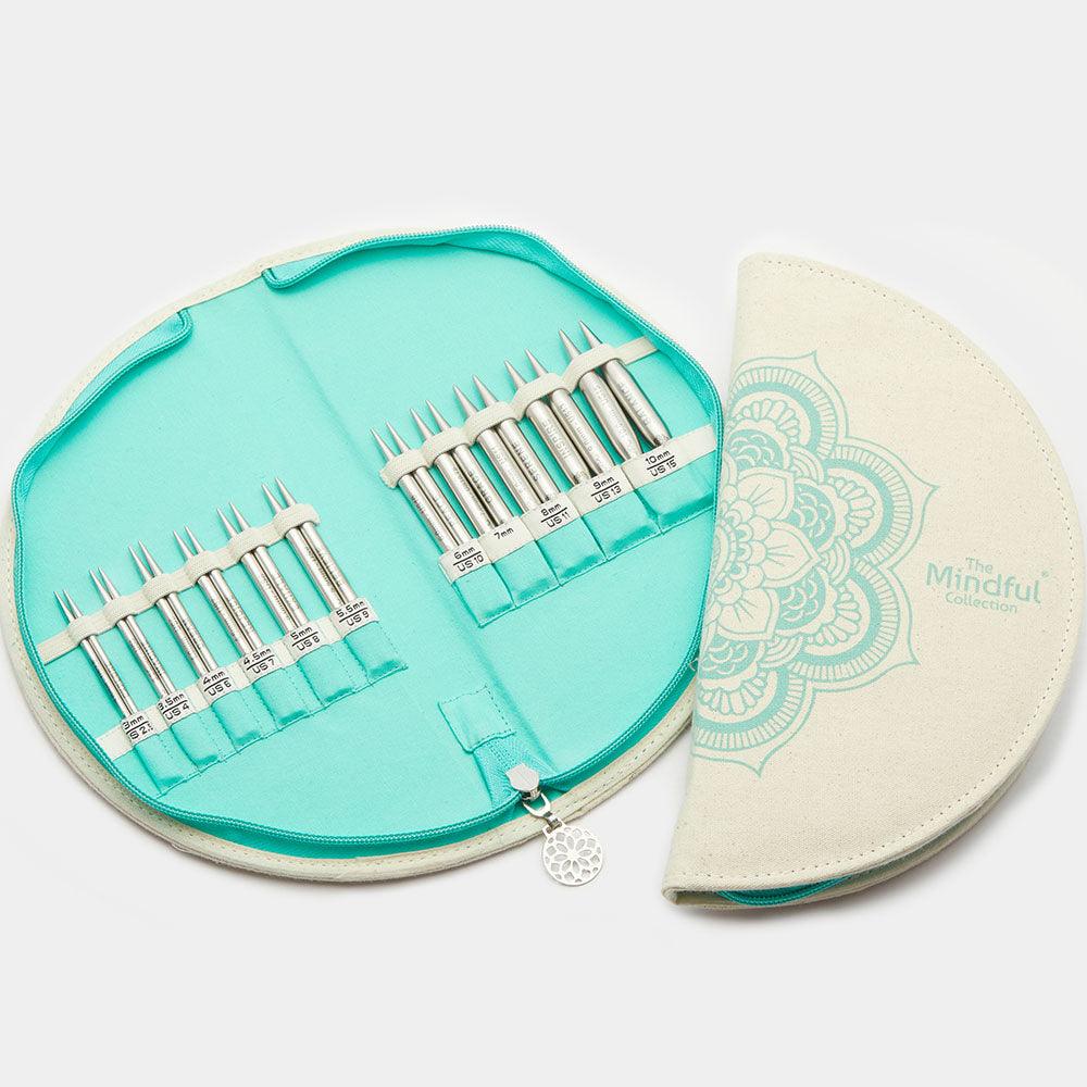 KnitPro MINDFUL Special Interchangeable Needle Set 10 cm (4") - THE WARMTH SET (36310) - Image 3