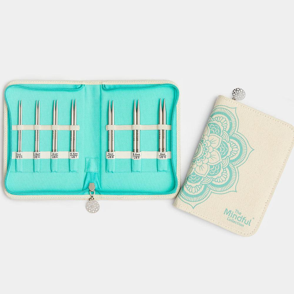 KnitPro MINDFUL Special Short Interchangeable Circular Needles Set 10 cm (4") - THE KINDNESS SET (36311) - Image 3