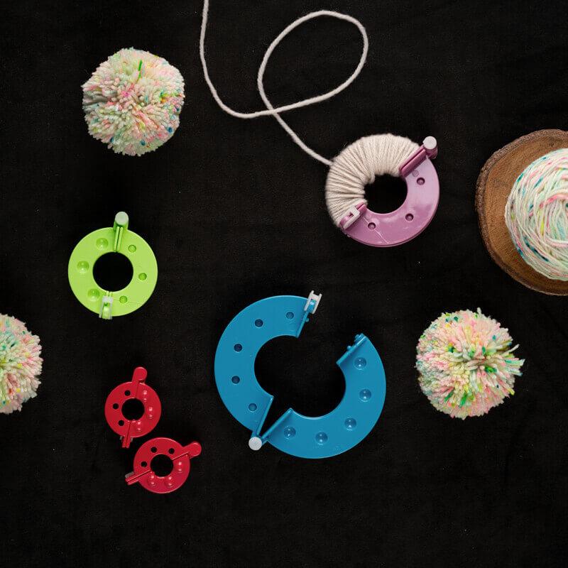 KnitPro Utility-Tools, Rejoice Pom Pom Makers (10871) - Image 3