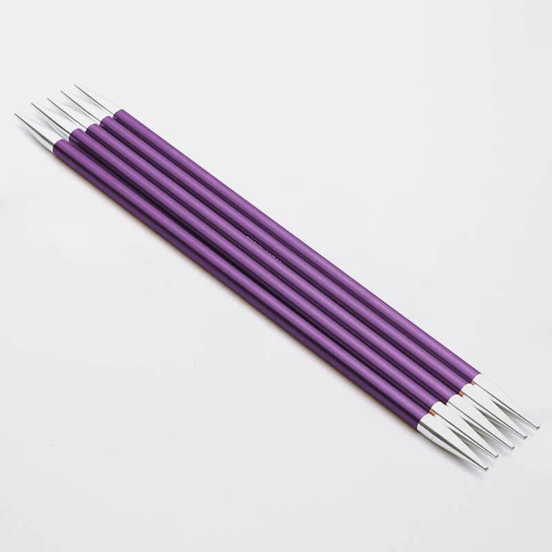 KnitPro Aluminium Zing Double Pointed Needles,  Aluminium Double Ended Knitting Pins - Image 30
