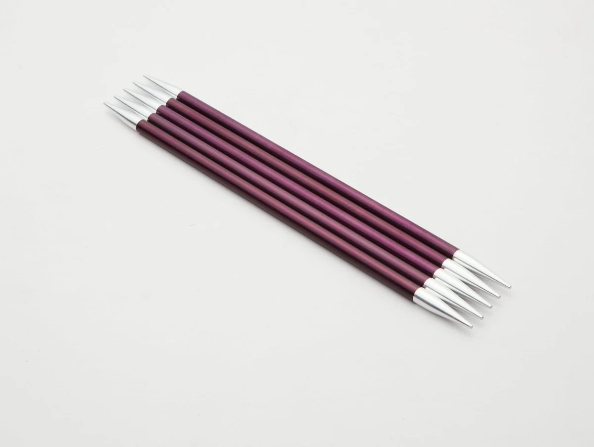 KnitPro Aluminium Zing Double Pointed Needles,  Aluminium Double Ended Knitting Pins - Image 33