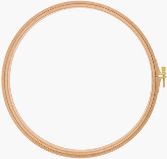 Nurge Polished Beech Embroidery Hoop with Screw depth 8 & 16 mm - Image 5