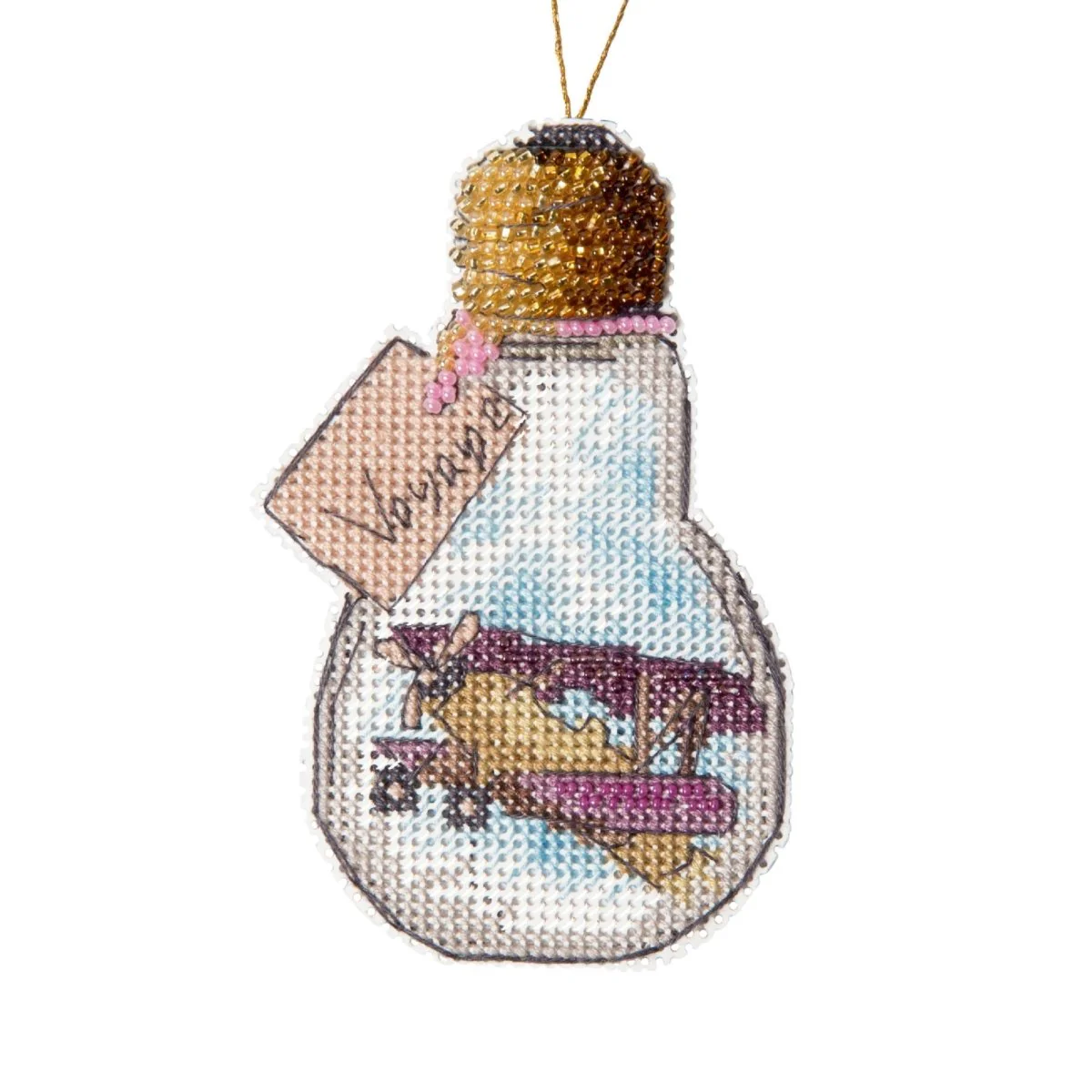 VOYAGE "Travel series", Counted Cross-Stitch Kit, 14 count plastic canvas, size 6 x 11 cm, CRYSTAL ART (T-85) - Image 3