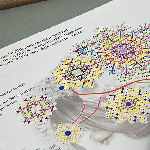 Beadwork kit B-638 "Winter", Bead Embroidery,Winter Bead Embroidery kit by Charivna Mit/ Girl Embroidery/ Seasons Embroidery/ DIY Embroidery Pattern for Intermediate Level/ Craft kit - Image 9